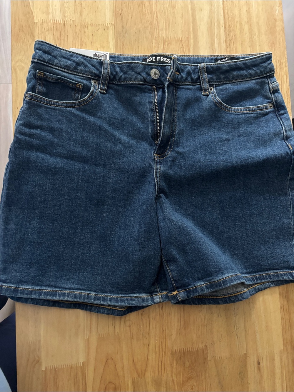 Joe Fresh Dark Blue Denim Jean Shorts Size 29
